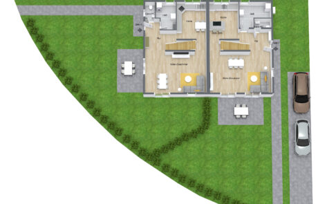 Visualisierung Grundriss EG